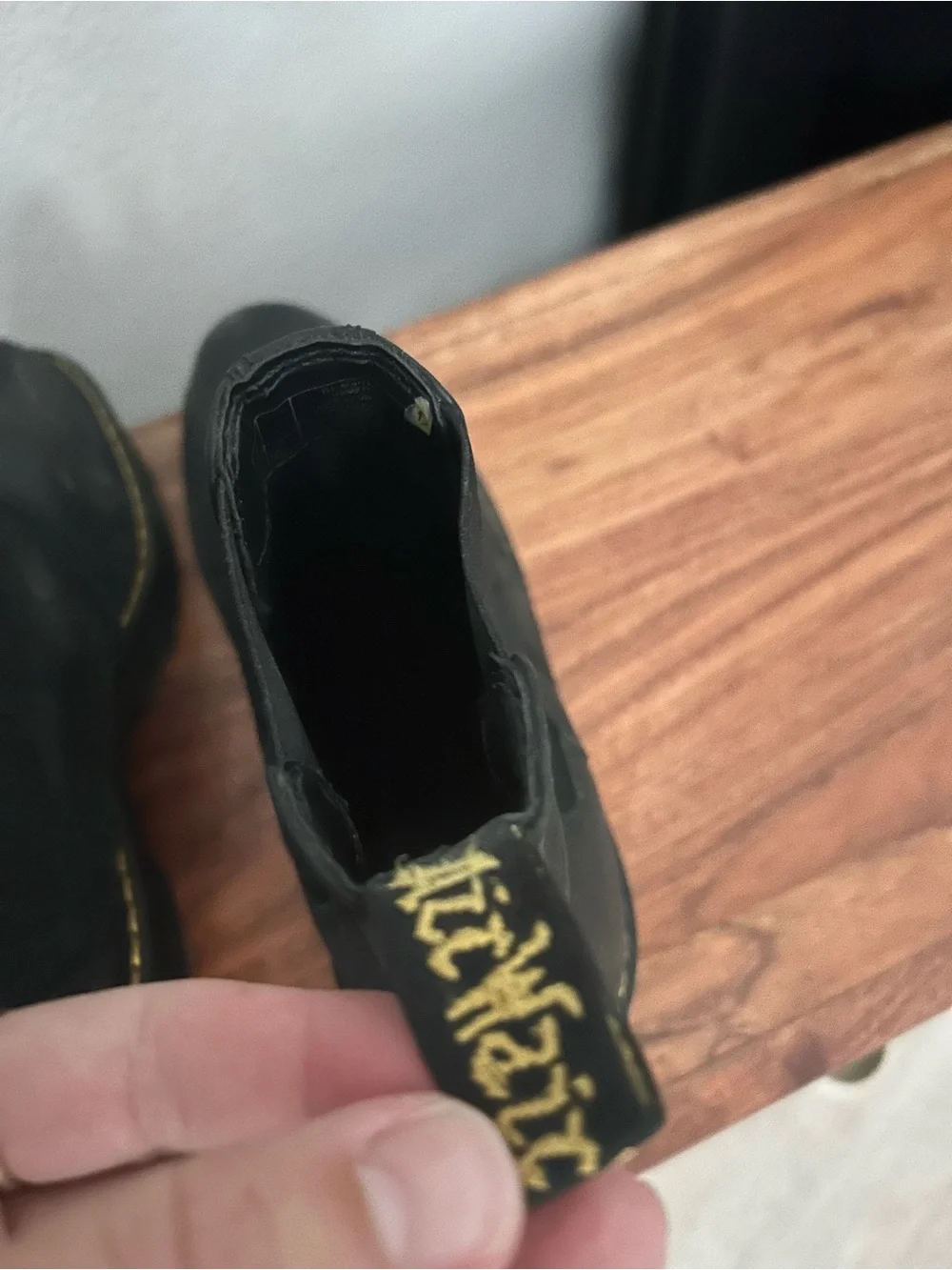 Dr. Marten Black Chunky Chelsea Boots